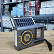 Güneş Enerjili Fenerli Nostaljik Radyo Usb Sd Bluetooth Solar Radyo