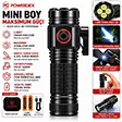 Powerdex 15W Ultra Güçlü Şarjlı Mini El Feneri Mıknatıslı Kompakt Dayanıklı Süper Aydınlatma