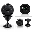 Full HD 1080P Wifi Şarjlı Mini Güvenlik Kamerası Geniş Açılı Balık Gözü Maksimum Görüntü Kalitesi
