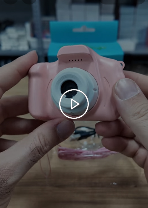 Cmr9 Çocuk Fotoğraf Makinesi 1080p Hd Pembe